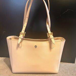 Light pink Tory Burch Tote Bag